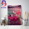 Wrexham AFC Champions Of The Vanarama National League 2022-23 Decor Poster Canvas