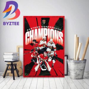 2023 Eastern Conference Champions Are Florida Panthers Home Decor Poster Canvas
