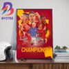 2023 UEFA Europa League Champions Are AS Roma Home Decor Poster Canvas