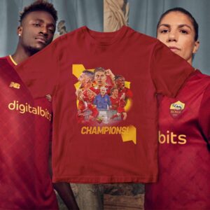 AS Roma Are Champions 2023 UEFA Europa League Unisex T-Shirt