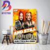 Alba Fyre And Isla Dawn Are NXT And Still Womens Tag Titles Home Decor Poster Canvas