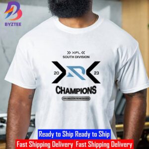 Arlington Renegades XFL 2023 South Division Champions Unisex T-Shirt