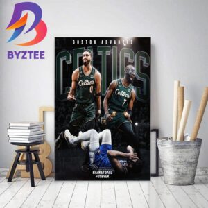 Boston Celtics Advance To The 2023 Eastern Conference Finals Home Decor Poster Canvas