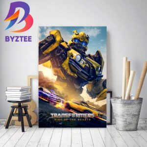 Bumblebee In Transformers Rise Of The Beasts 2023 New Poster Home Decor Poster Canvas