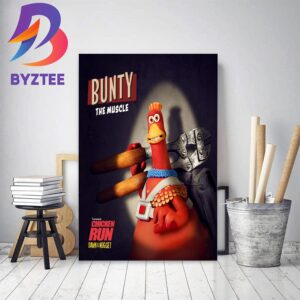 Bunty Voiced Imelda Staunton In Chicken Run Dawn Of The Nugget Home Decor Poster Canvas