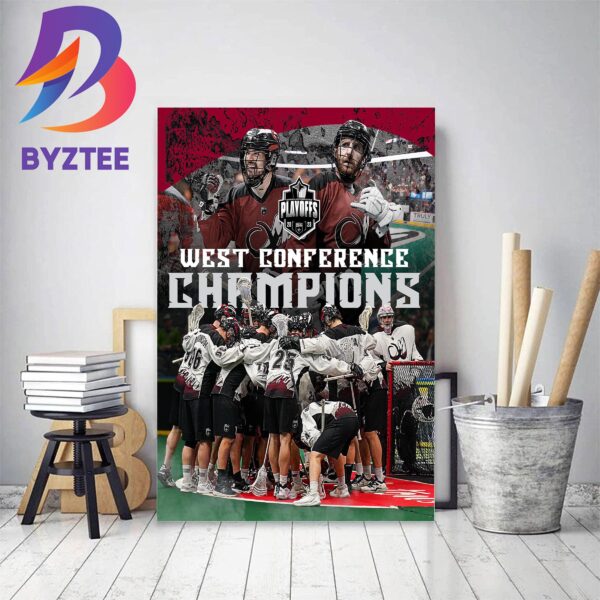 Colorado Mammoth Are 2023 West Conference Champions Home Decor Poster Canvas