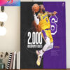 The Lakers And Nuggets In The Western Conference Finals Home Decor Poster Canvas