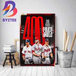 Craig Kimbrel Becomes The 8th Reliever Ever To Reach 400 Saves In MLB Home Decor Poster Canvas