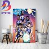 Dallas Mavericks Vs Minnesota Timberwolves In Abu Dhabi Games 2023 Home Decor Poster Canvas