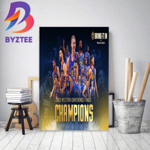 Denver Nuggets Have Won The Western Conference Finals And Are Headed To The NBA Finals Home Decor Poster Canvas