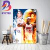 Denver Nuggets Vs Miami Heat In The NBA Finals Decor Poster Canvas