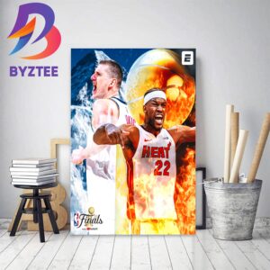 Denver Vs Miami In The 2023 NBA Finals Decor Poster Canvas