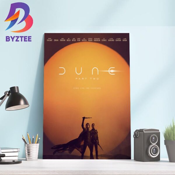 Dune Part 2 First Poster Movie Home Decor Poster Canvas