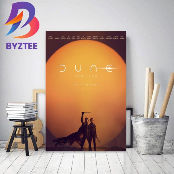Dune Part 2 First Poster Movie Home Decor Poster Canvas
