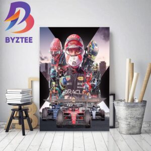 F1 Miami GP x Fast X Official Poster Home Decor Poster Canvas