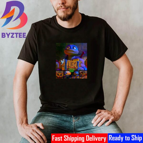 First Character Poster For Leo In Teenage Mutant Ninja Turtles Mutant Mayhem Shirt