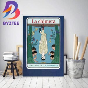 First Poster For La Chimera Of Alice Rohrwacher With Starring Josh OConnor Home Decor Poster Canvas