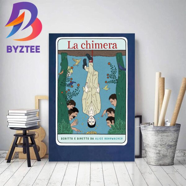 First Poster For La Chimera Of Alice Rohrwacher With Starring Josh OConnor Home Decor Poster Canvas