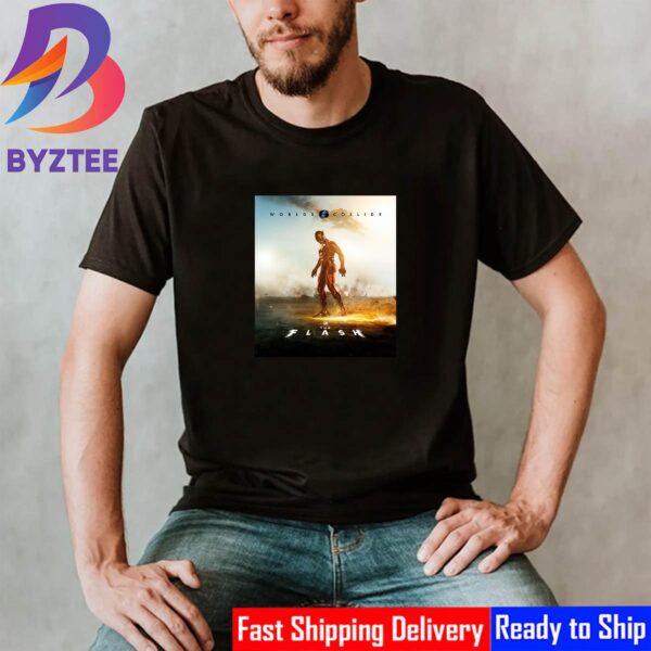 Flash In The Flash Worlds Collide New Poster Movie Unisex T-Shirt