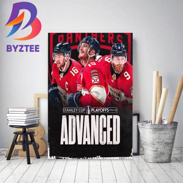 Florida Panthers Eastern Conference Champions Sweep And Are Off To The 2023 Stanley Cup Final Home Decor Poster Canvas