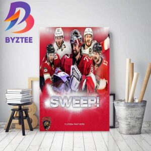 Florida Panthers Sweep Carolina Hurricanes And Going To The Stanley Cup Final Home Decor Poster Canvas