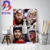 Florida Panthers Vs Vegas Golden Knights For 2023 Stanley Cup Final Decor Poster Canvas