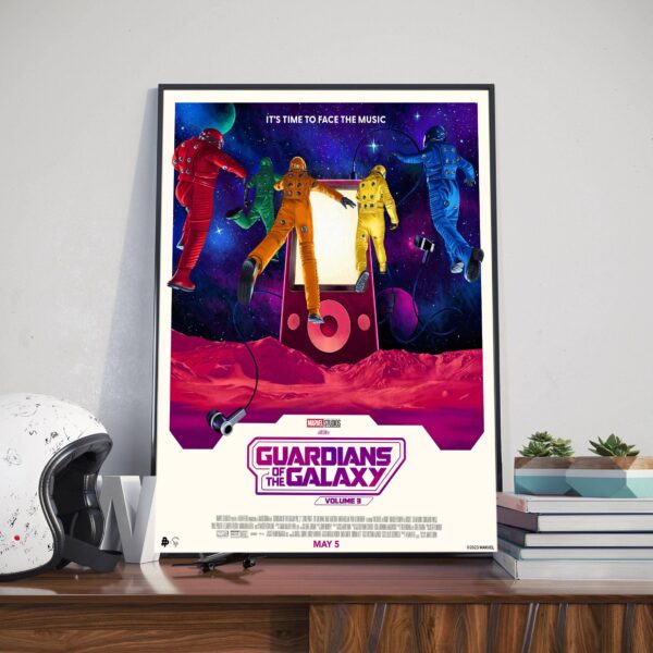 Guardians Of The Galaxy Vol 3 Inspired By Fan Art Poster Home Decor Poster Canvas