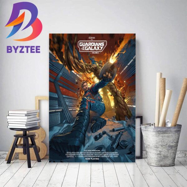 Guardians Of The Galaxy Vol 3 New Poster Inspired Art By Fan Home Decor Poster Canvas