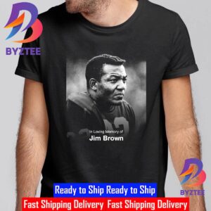 In Loving Memory Of Jim Brown 1936 2023 From Cleveland Cavaliers Unisex T-Shirt