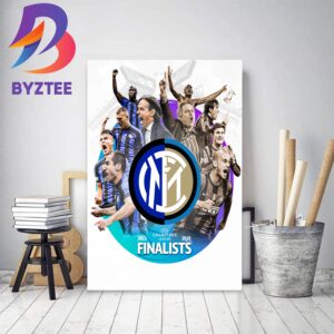 Inter Milan Are Back UEFA Champions League Final Home Decor Poster Canvas