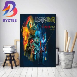 Iron Maiden Poster Spoilers Of The Beast In The Future Past Tour 2023 Home Decor Poster Canvas