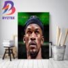Jimmy Butler Gets The Larry Bird Trophy For 2023 NBA Eastern Conference Finals MVP Decor Poster Canvas