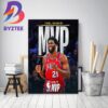 Joel Embiid Cosplay Batman Is The 2022 2023 NBA MVP Home Decor Poster Canvas