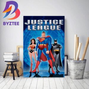 Justice League New Poster Home Decor Poster Canvas