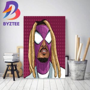 King Pluto Is Confirmed For The Spider Man Across The Spider Verse Soundtrack Home Decor Poster Canvas