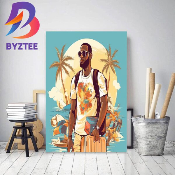 LeBron James And Los Angeles Lakers Eliminated From NBA Finals Home Decor Poster Canvas