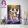 Los Angeles Lakers Vs Denver Nuggets In The Western Conference Finals Home Decor Poster Canvas