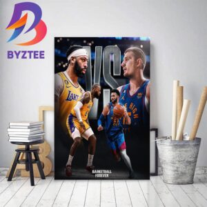 Los Angeles Lakers Vs Denver Nuggets In The Western Conference Finals Home Decor Poster Canvas