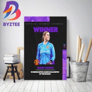 Mary Earps Is Barclays Womens Super League Goalkeeper Of The Season Home Decor Poster Canvas