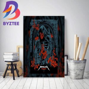 Metallica M72 World Tour No Repeat Weekend Amsterdam Home Decor Poster Canvas