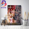 Miami Heat Are Champions 2023 NBA Eastern Conference Champions Decor Poster Canvas
