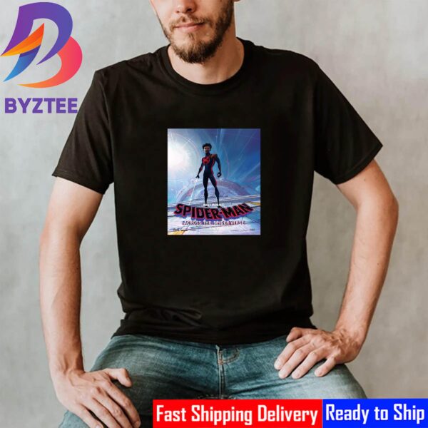 Miles Morales Is Spider Man In Spider Man Across The Spider Verse Shirt