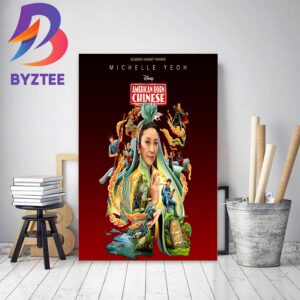 New Poster For Disney American Born Chinese With Starring Michelle Yeoh Home Decor Poster Canvas