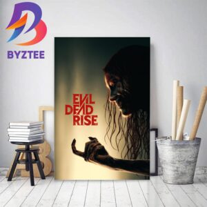 New Poster For Evil Dead Rise Home Decor Poster Canvas