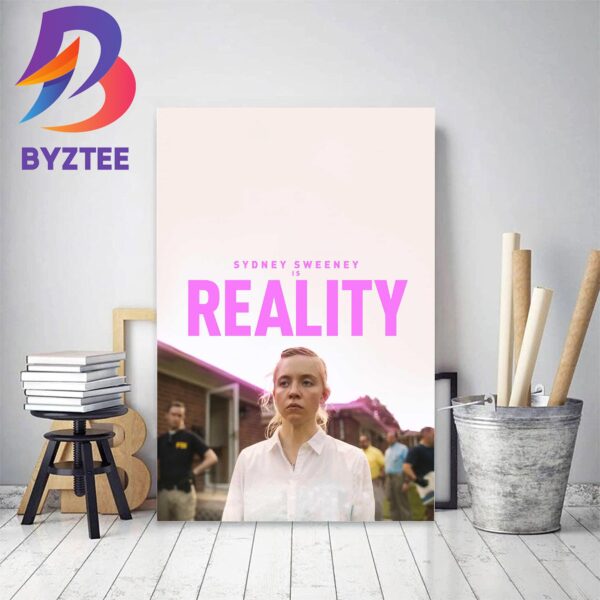 New Poster For Reality With Starring Sydney Sweeney Home Decor Poster Canvas