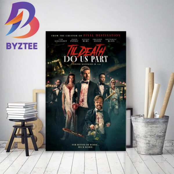 New Poster For Til Death Do Us Part 2023 Home Decor Poster Canvas