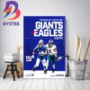 New York Jets Vs Miami Dolphins For Black Friday Football In 2023 NFL Schedule Release Home Decor Poster Canvas