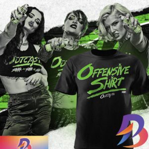 Offensive Shirt Outcasts For AEW Unisex T-Shirt
