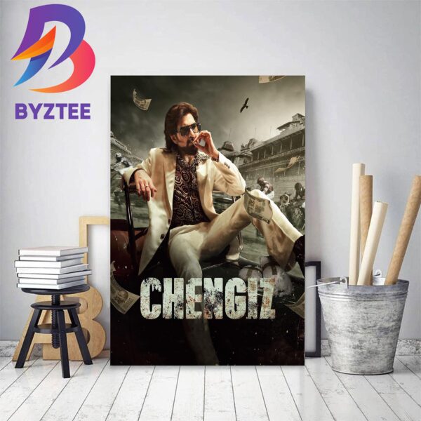 Official Final Poster For Chengiz Movie Home Decor Poster Canvas