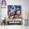 Official Poster For Attack On Titan Home Decor Poster Canvas